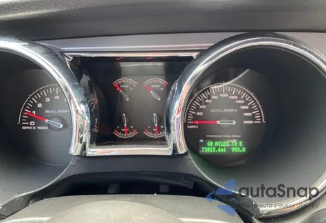 2007 Ford Mustang Gt из США, поврежденный, VIN 1ZVFT82H075200647